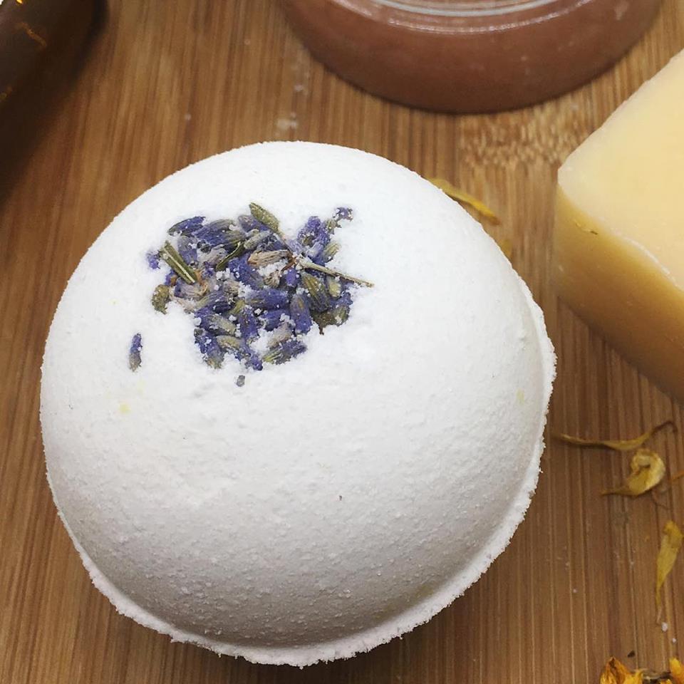 lavender bath bombs